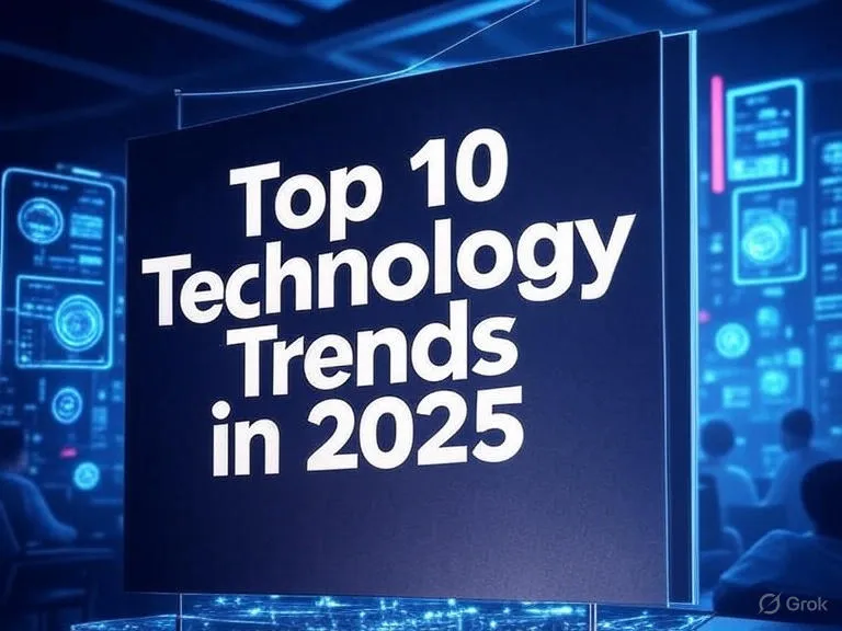Top 10 Technology Trends in 2025